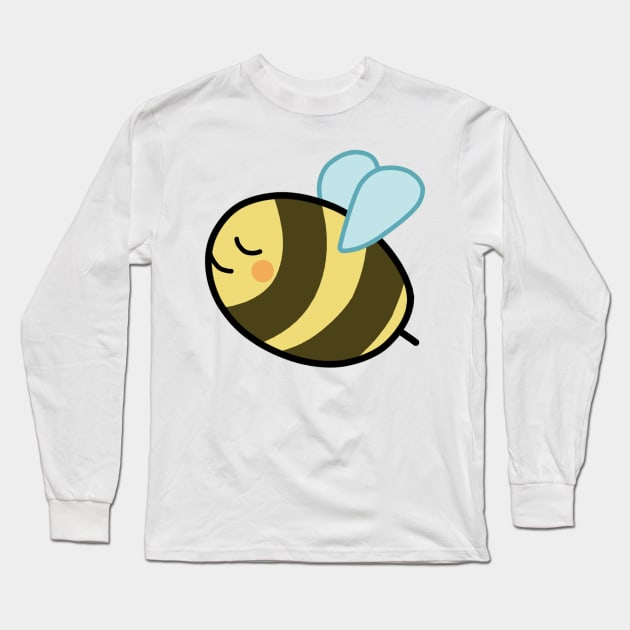 Sleepy Bee Long Sleeve T-Shirt by diffrances